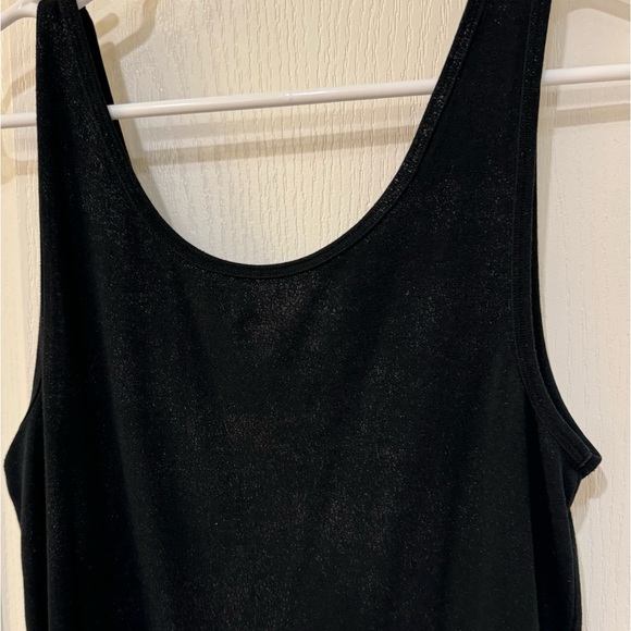 Mossimo Tank top, sparkly black. Excellent condition. - Picture 3 of 3